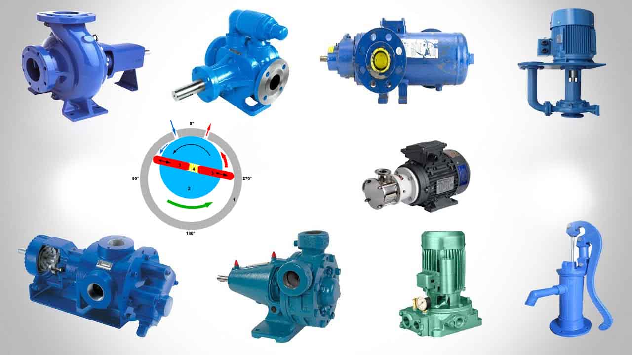 معرفی انواع پمپ انتقال سیالات